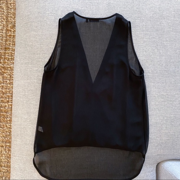 Tildon Embellished Sheer Tank Blouse NWOT - Picture 3 of 7